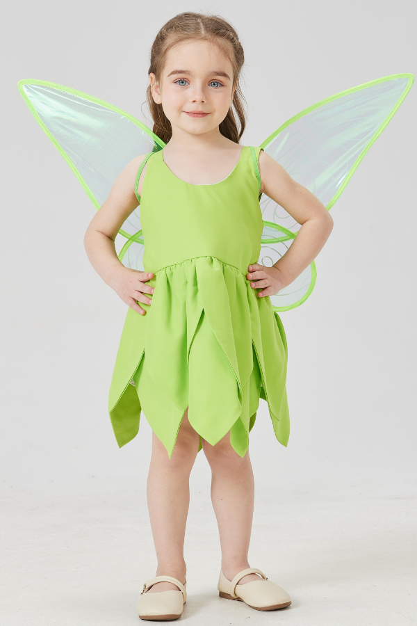 Tinkerbell Costume for Toddlers and Little Girls