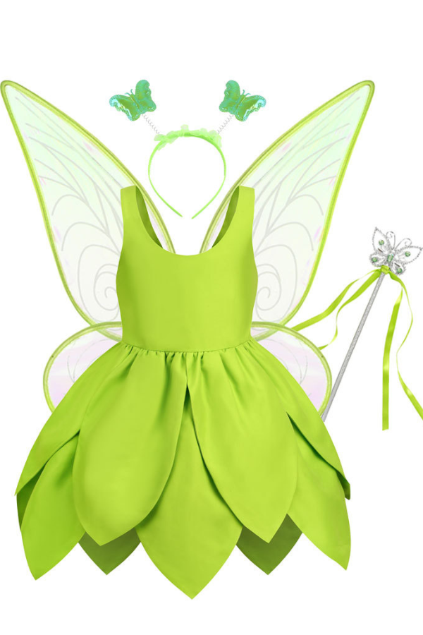Tinkerbell Costume for Toddlers and Little Girls