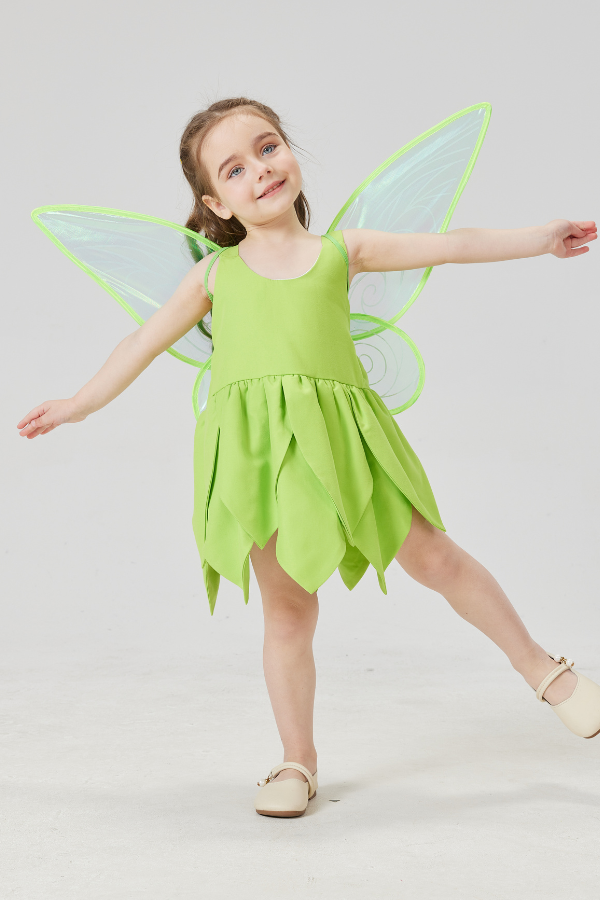 Tinkerbell Costume for Toddlers and Little Girls