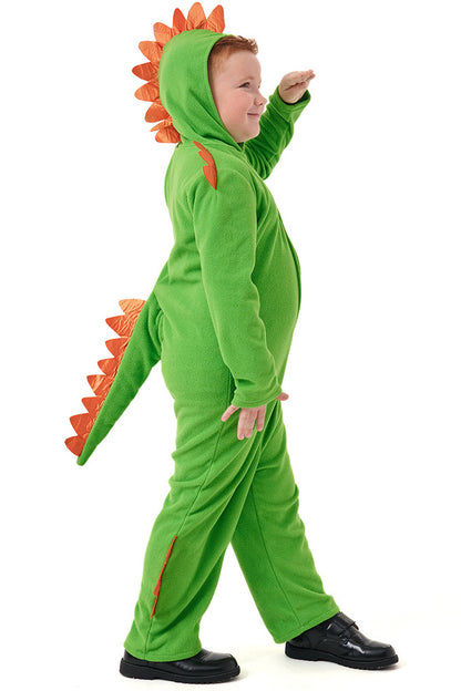 Dinosaur Hooded Jumpsuit Costume for Kids
