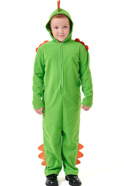 Dinosaur Hooded Jumpsuit Costume for Kids