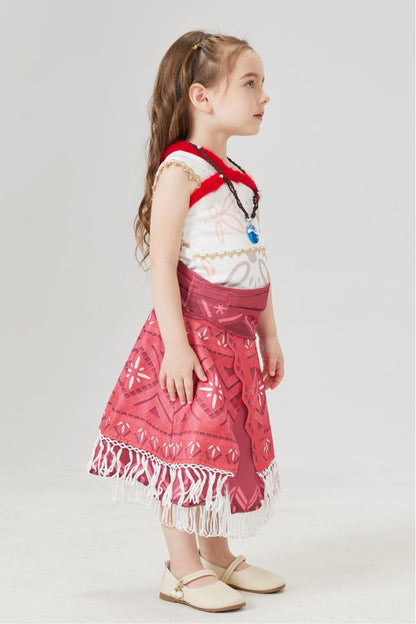 Polynesian Princess Dress for Toddlers and Girls