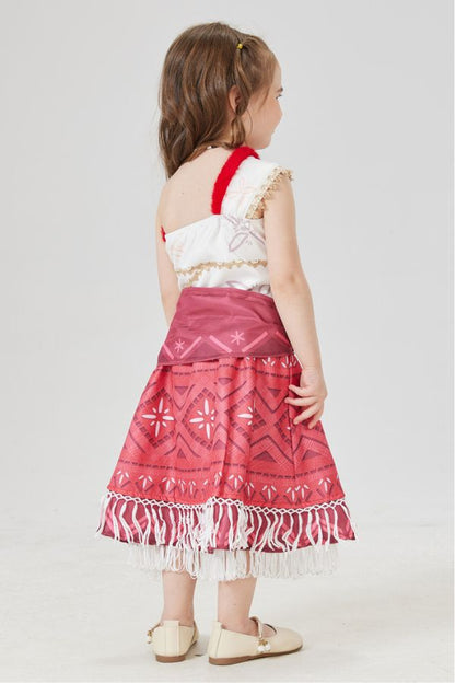Polynesian Princess Dress for Toddlers and Girls